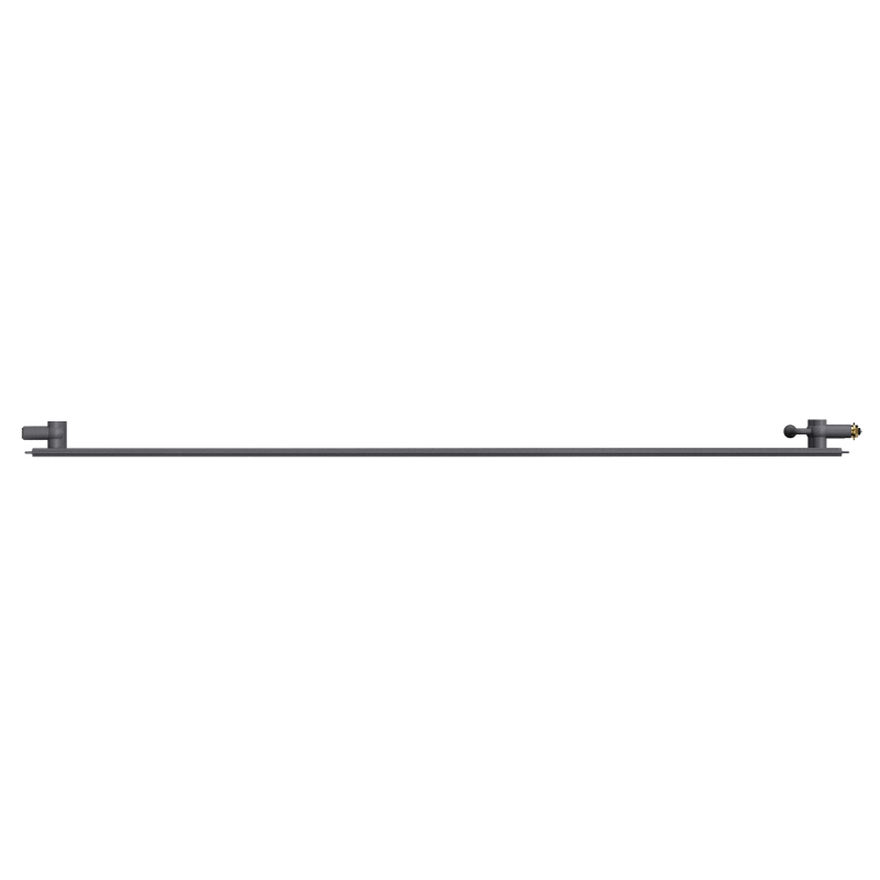 Mexen CVH10 Radiateur Hygiène à plaques 500 x 2200 mm, raccordement inférieur, 1165 W, anthracite - W610H-050-220-66