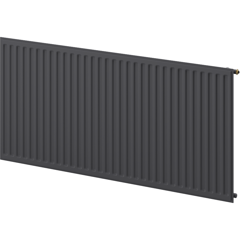 Mexen CVH10 Radiateur Hygiène à plaques 500 x 2200 mm, raccordement inférieur, 1165 W, anthracite - W610H-050-220-66