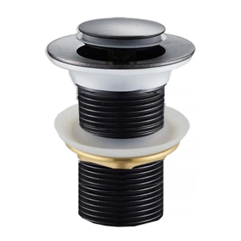 Mexen petit bouchon rond click-clack, Noir - 79915-70