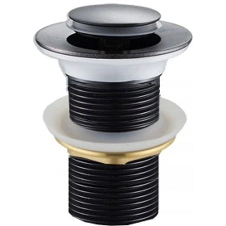 Mexen petit bouchon clic-clac rond, noir - 79915-70