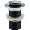 Mexen petit bouchon rond click-clack, Noir - 79915-70