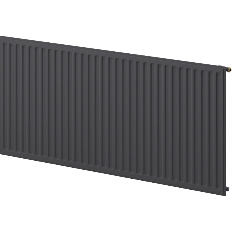 Mexen CVH10 Radiateur hygiénique à panneaux 300 x 2400 mm, connexion inférieure, 795 W, anthracite - W610H-030-240-66