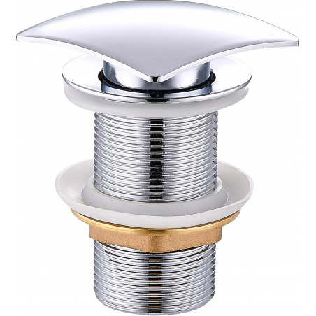 Mexen bouchon carré click-clack, Chrome - 79916-00