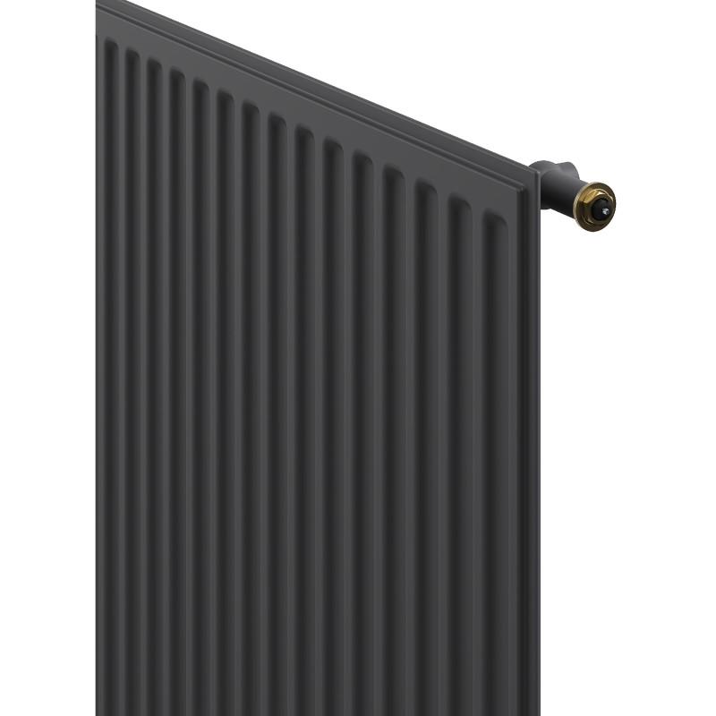 Mexen CVH10 Radiateur Hygiène plat 300 x 2000 mm, connexion inférieure, 662 W, anthracite - W610H-030-200-66