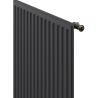 Mexen CVH10 Radiateur Hygiène plat 300 x 2000 mm, connexion inférieure, 662 W, anthracite - W610H-030-200-66