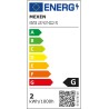 Mexen Vintis Ampoule filament LED E27, G95, 2W, Chaude - 2200K, 150 lm, fumée - L157-E27-0222-70