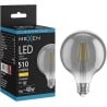 Mexen Vintis Ampoule LED filament E27, G95, 6W, Chaude - 2700K, 510 lm, fumée - L157-E27-0627-70