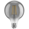 Mexen Vintis Ampoule à filament LED E27, G95, 8W, Chaude - 2700K, 680 lm, fumée - L157-E27-0827-70