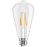Mexen Vintis Ampoule à filament LED E27, ST64, 6W, Chaude - 2200K, 720 lm, claire - L152-E27-0622-00