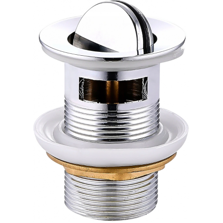 Mexen bouchon clic-clac rotatif avec trop-plein, chrome - 79923-00