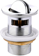 Mexen bouchon clic-clac rotatif avec trop-plein, chrome - 79923-00