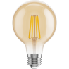 Mexen Vintis Ampoule filament LED E27, G80, 8W, Chaude - 2200K, 750 lm, ambre - L155-E27-0822-50