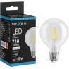 Mexen Vintis Ampoule à filament LED E27, G80, 6W, Neutre - 4000K, 720 lm, clair - L155-E27-0640-00