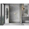 Mexen Mist-H porte de douche pivotante gauche 120 cm, transparent, doré - 8A5-120-001-50-00-L