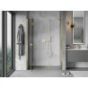 Mexen Mist-H porte de douche battante gauche 140 cm, transparent, doré - 8A5-140-001-50-00-L