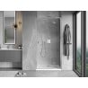 Mexen Mist-H L porte de douche battante droite 105 cm, transparent, chrome - 8A5L-105-000-01-00-P