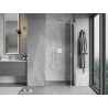 Mexen Mist-H L porte de douche pivotante droite 120 cm, transparent, chrome - 8A5L-120-000-01-00-P