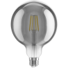 Mexen Vintis Ampoule filament LED E27, G125, 6W, Chaude - 2700K, 510 lm, fumée - L158-E27-0627-70
