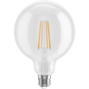 Mexen Vintis Ampoule à filament LED E27, G125, 8W, Chaude - 2700K, 1055 lm, claire - L158-E27-0827-00