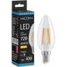 Mexen Vintis Ampoule à filament LED E14, C35, 6W, Chaud - 2700K, 720 lm, clair - L154-E14-0627-00