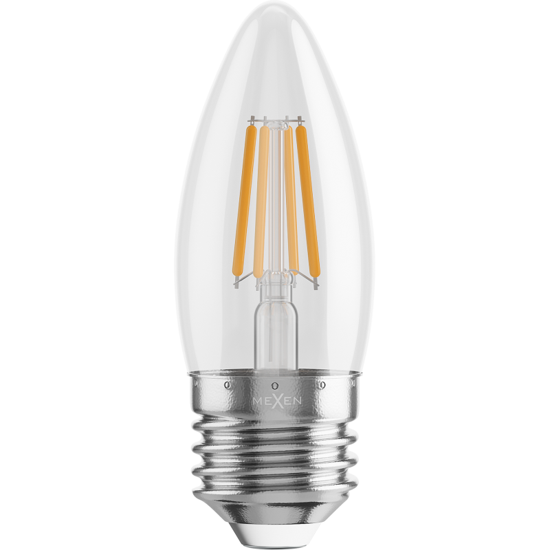 Mexen Vintis Ampoule LED filament E27, C35, 6W, Chaude - 2700K, 720 lm, claire - L154-E27-0627-00
