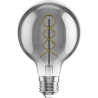 Mexen Vintis Ampoule filament spirale LED E27, G80, 8W, Chaude - 2200K, 450 lm, fumée - L165-E27-0822-70