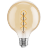 Mexen Vintis Ampoule LED filament spirale E27, G95, 6W, Chaude - 2200K, 530 lm, ambre - L167-E27-0622-50