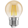 Mexen Vintis Ampoule filament LED E27, G45, 4W, Chaude - 2200K, 400 lm, ambre - L156-E27-0422-50