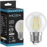 Mexen Vintis Ampoule à filament LED E27, G45, 4W, Neutre - 4000K, 470 lm, clair - L156-E27-0427-00 - L156-E27-0440-00