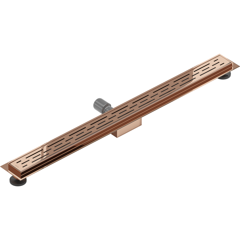 Mexen Flat M01 caniveau linéaire 90 cm, or rose - 1620090-15