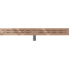 Mexen Flat M01 caniveau linéaire 100 cm, or rose - 1620100-15