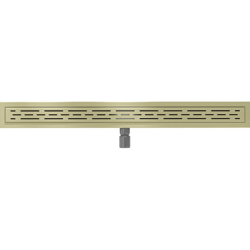 Mexen Flat M01 drain linéaire 100 cm, or brossé - 1A20100-15