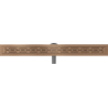 Mexen Flat 360° M01 drain linéaire pivotant 80 cm, cuivre brossé - 1C20080-40