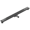Mexen Flat M01 écoulement linéaire 80 cm, gris pistolet brossé - 1E20080-15