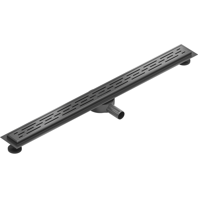 Mexen Flat 360° M01 drain linéaire pivotant 80 cm, gris gun brossé - 1E20080-40