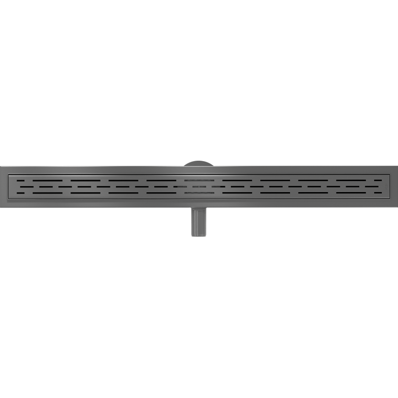 Mexen Flat 360° M01 drain linéaire pivotant 80 cm, gris gun brossé - 1E20080-40