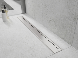 Mexen Flat M03 masque pour évacuation linéaire 80 cm, inox - 1022080