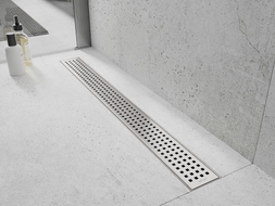 Mexen Flat M08 cache pour drain linéaire 90 cm, inox - 1025090