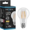 Mexen Vintis Ampoule à filament LED E27, A60, 4W, Chaude - 2700K, 470 lm, claire - L150-E27-0427-00