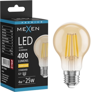 Mexen Vintis Ampoule filament LED E27, A60, 4W, Chaude - 2700K, 400 lm, ambre - L150-E27-0427-50
