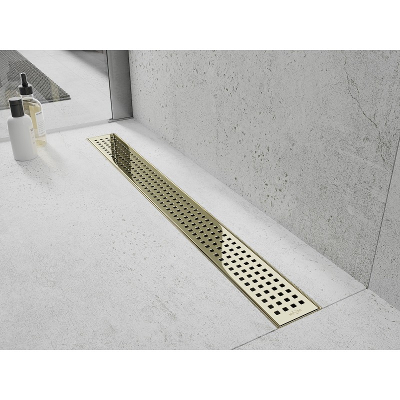 Mexen Flat Écoulement linéaire M08 50 cm, doré - 1525050-15