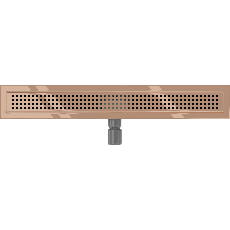 Mexen Flat M08 caniveau linéaire 60 cm, or rose - 1625060-15