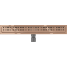 Mexen Flat M08 caniveau linéaire 60 cm, or rose - 1625060-15