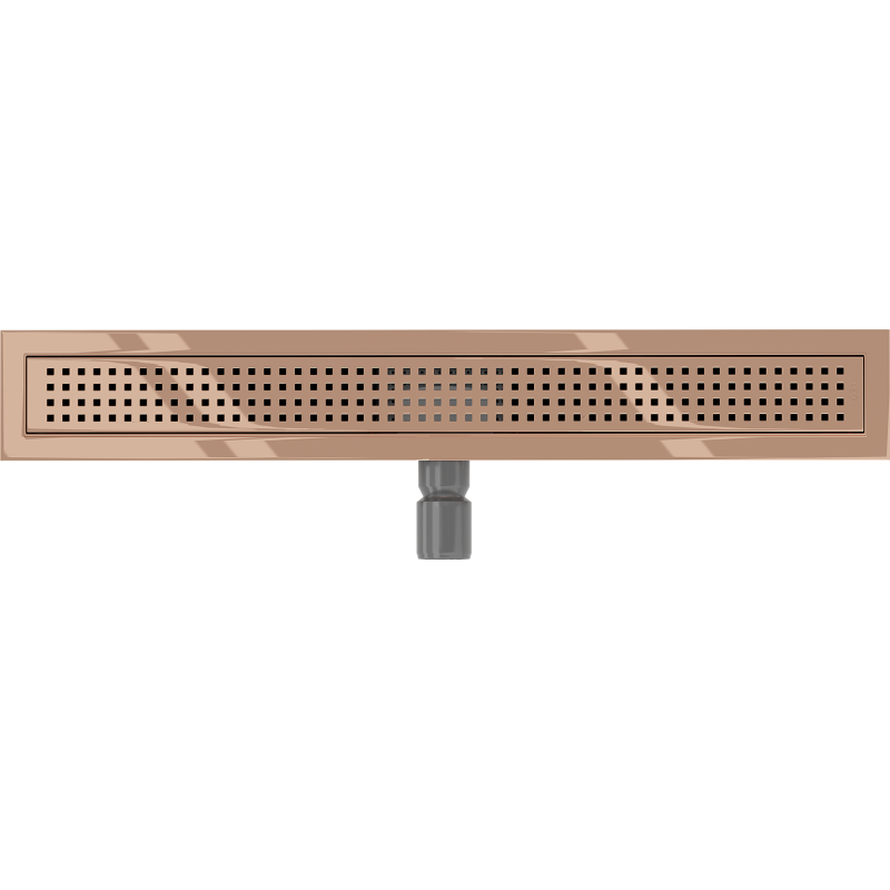 Mexen Flat M08 écoulement linéaire 70 cm, or rose - 1625070-15