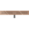 Mexen Flat M08 écoulement linéaire 70 cm, or rose - 1625070-15