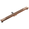 Mexen Flat M08 caniveau linéaire 90 cm, or rose - 1625090-15
