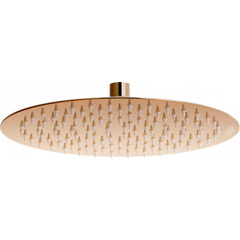 Mexen Slim douche de tête 25 cm, or rose - 79225-60