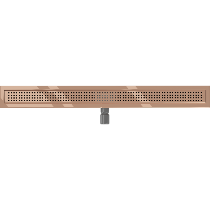 Mexen Flat M08 drain linéaire 100 cm, or rose - 1625100-15