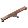 Mexen Flat 360° M08 caniveau de douche rotatif 70 cm, or rose - 1625070-40