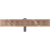 Mexen Flat 360° M08 caniveau de douche rotatif 70 cm, or rose - 1625070-40
